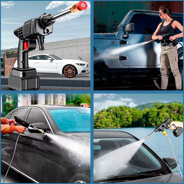 HIDROLAVADORA INALÁMBRICA DE ALTA PRESIÓN HIDROFORCE - Doble Batería