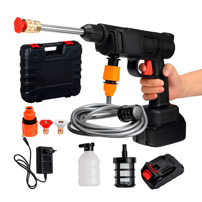 HIDROLAVADORA INALÁMBRICA DE ALTA PRESIÓN HIDROFORCE - Doble Batería