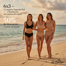 PROMO 6X3 - 3 Corpiños + REGALO  3 Bombachas + Entregas Rápidas